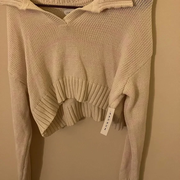 NWT PacSun Cropped Sweater - Picture 5 of 7
